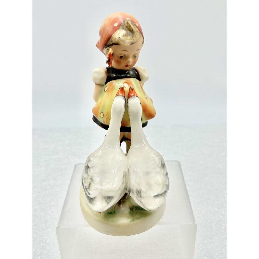 Vintage Hummel Figurine Goose Girl, TMK-2, 47 3/0 Full Bee 4" Goebel